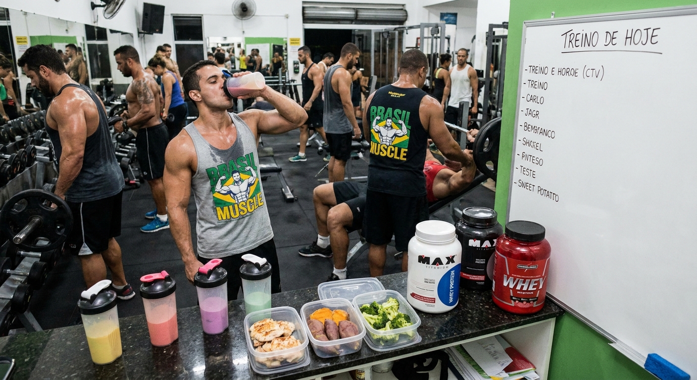 Segreti del peak week: come si preparano i bodybuilder brasiliani