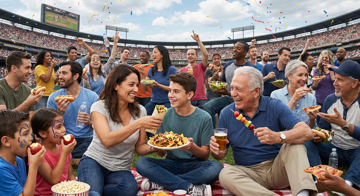 Come le esperienze infantili influenzano le scelte alimentari agli eventi sportivi