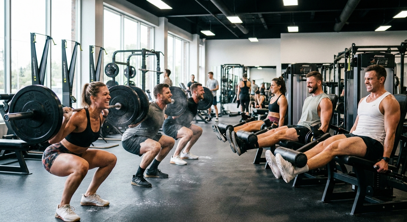 Confronto tra squat e leg extension: quale rafforza di più?